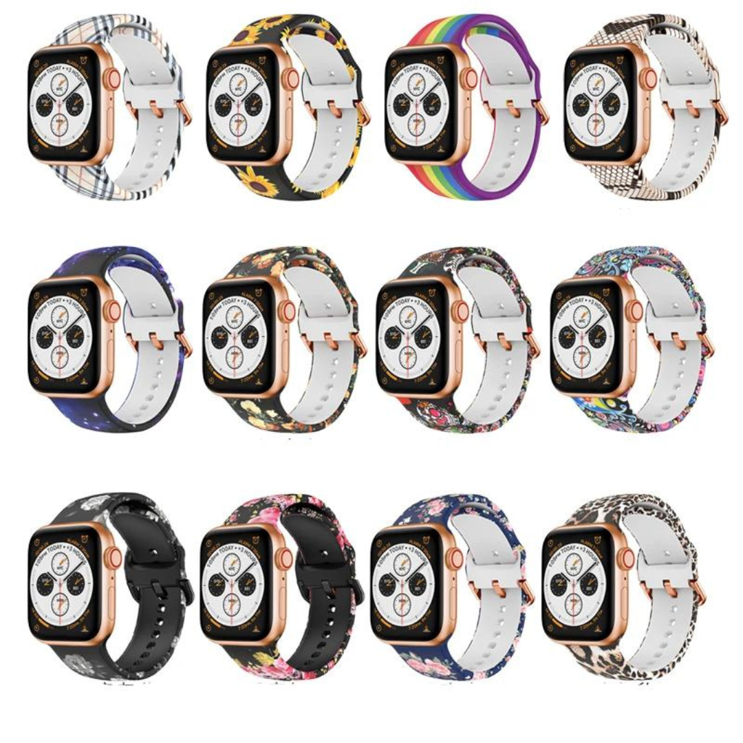 Correas Silicona Diseño para Apple Watch