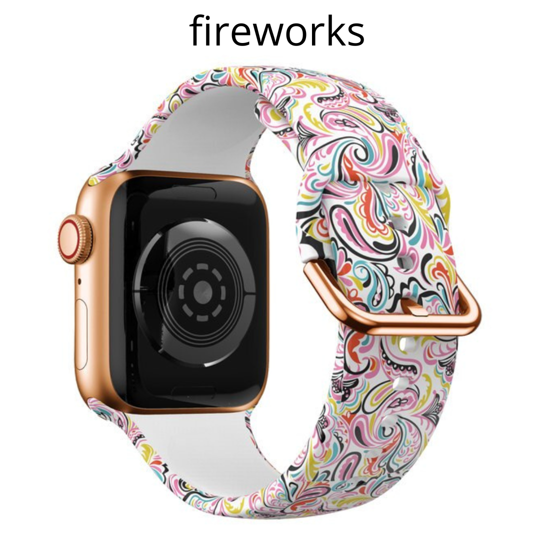 Correas Silicona Diseño para Apple Watch - Imagen 4