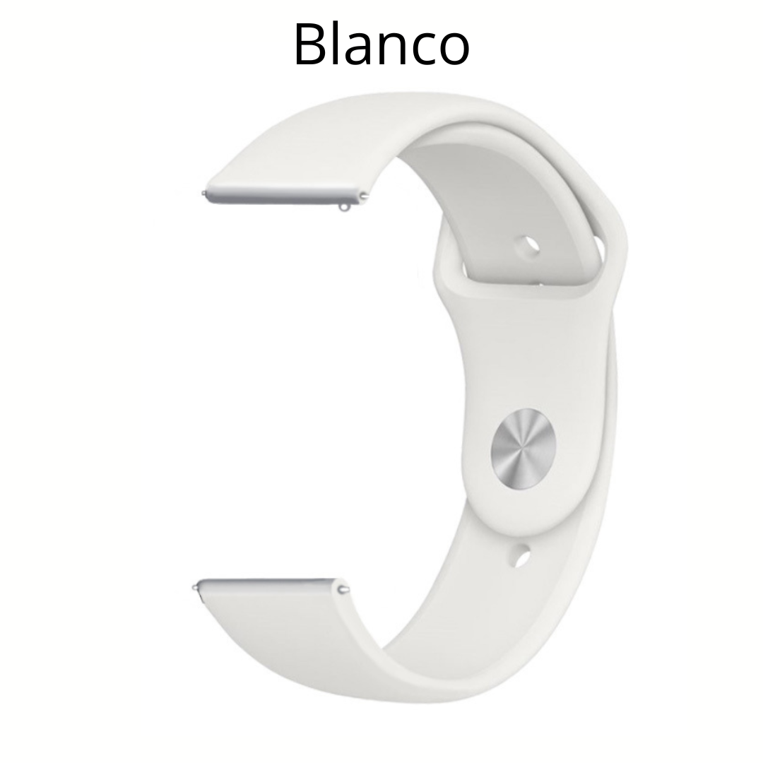 Correas Silicona Estilo Apple para 20mm - 22mm - Imagen 8