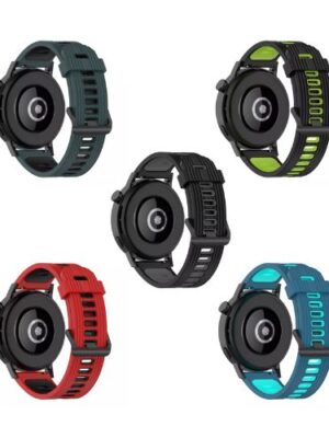 Correas Silicona Deportivas Dúo para 20mm - 22mm