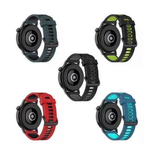 Correas Silicona Deportivas Dúo para 20mm - 22mm