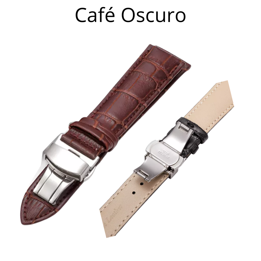 Correas Cuero Cocodrilo para 20MM - 22MM - Imagen 4