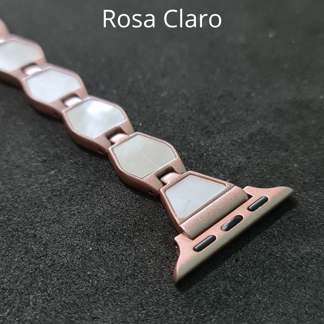Correas metálicas con piedra natural para Apple Watch - Imagen 4