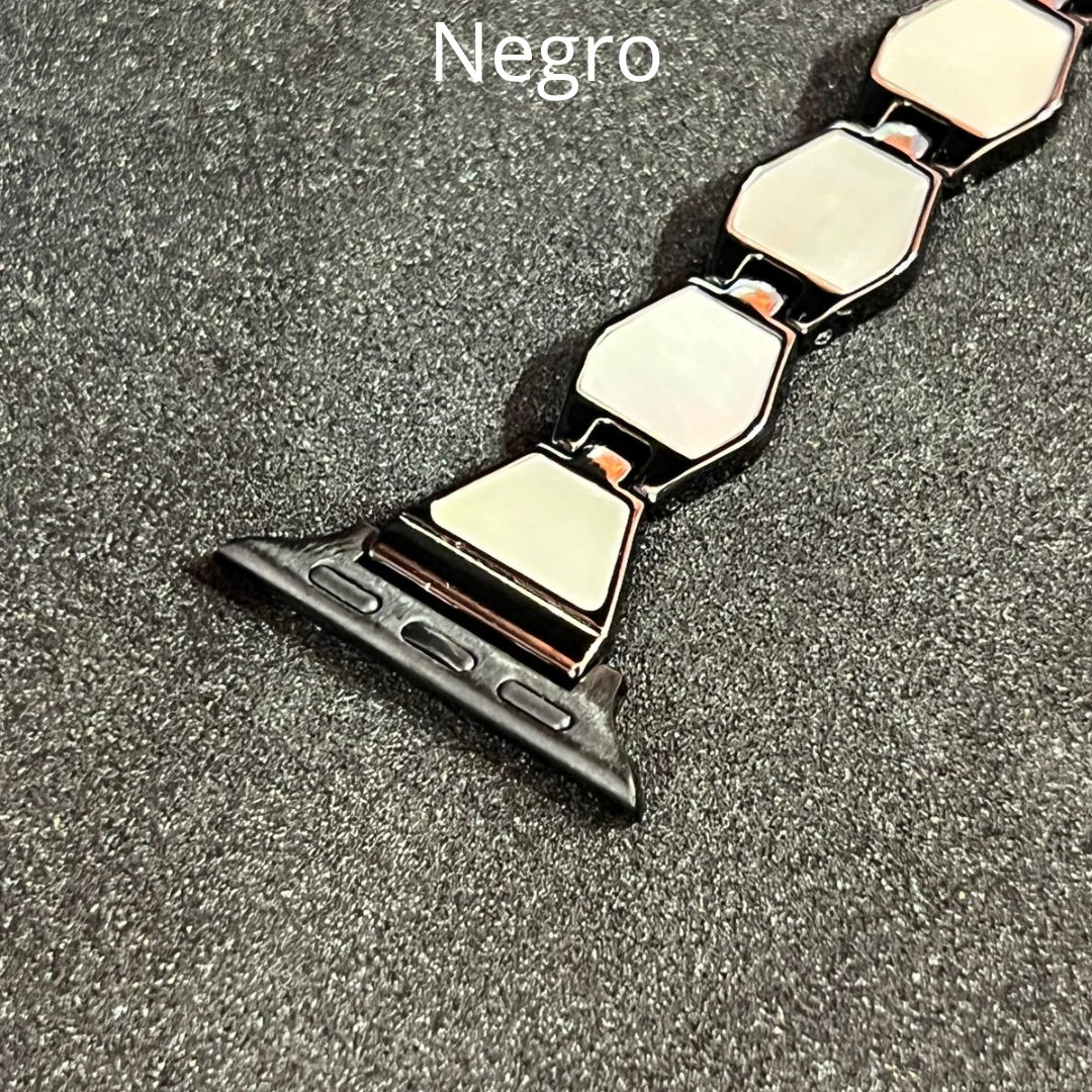 Correas metálicas con piedra natural para Apple Watch - Imagen 5