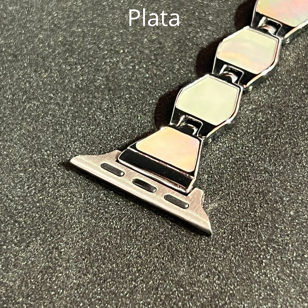 Correas metálicas con piedra natural para Apple Watch - Imagen 6