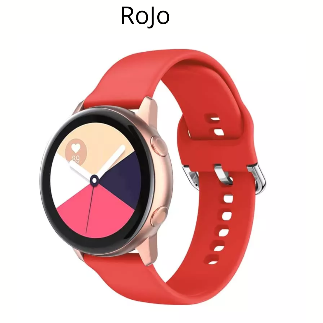 Correas Estilo Samsung para 20mm - 22mm Silicona - Imagen 7