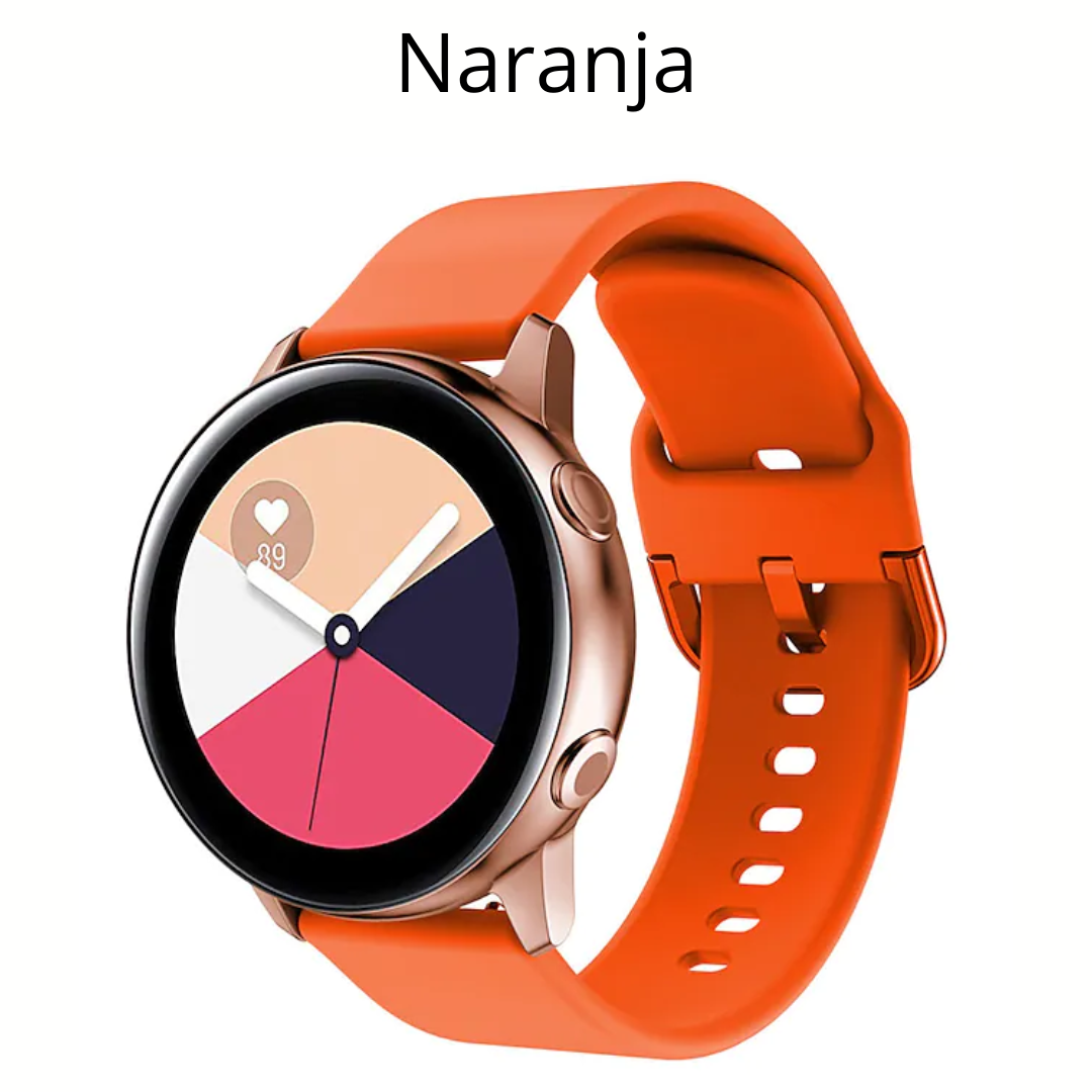 Correas Estilo Samsung para 20mm - 22mm Silicona - Imagen 6