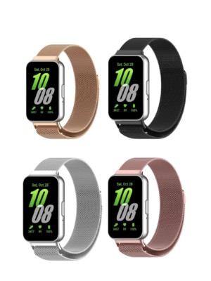 Correa Acero Milanesa Samsung Fit 3