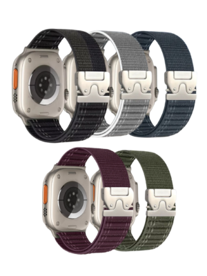 Correa magnética de nailon para Apple Watch