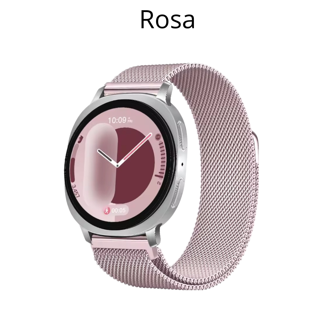 Correa para Samsung Galaxy Watch 8 Acero Inoxidable metal - Imagen 4
