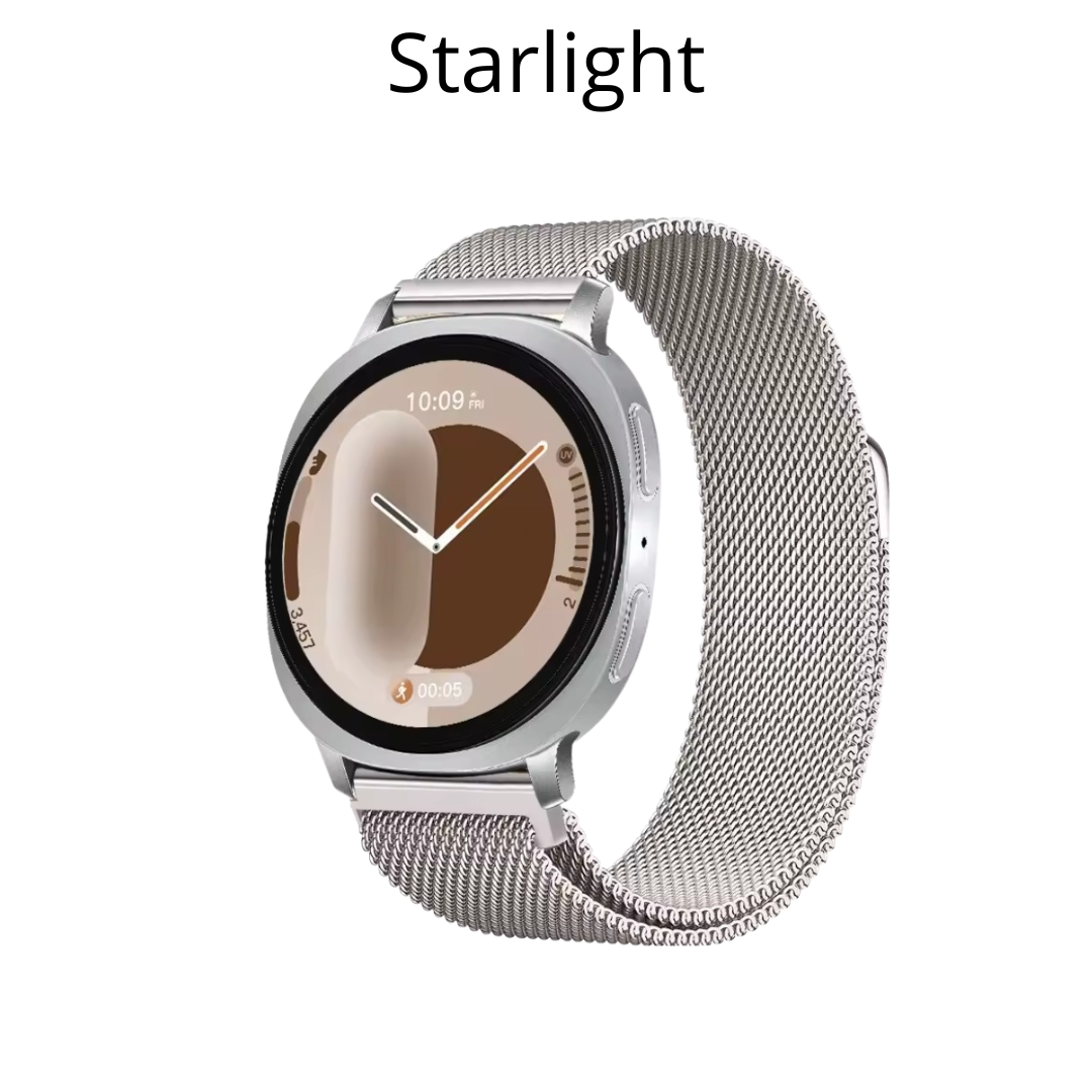 Correa para Samsung Galaxy Watch 8 Acero Inoxidable metal - Imagen 2